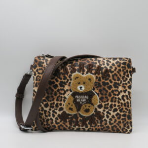 PASH BAG TRACOLLA PIATTA MACULATA+ ORSETTO