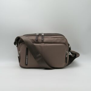 MANDARINA DUCK TRACOLLA REPORTER MEDIA LINEA HUNTER TESSUTO TAUPE