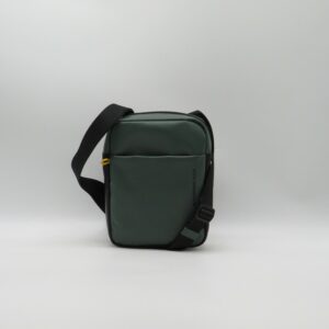 MANDARINA DUCK TRACOLLA PICCOLA LINEA ECO COATED GOMMATA VERDE