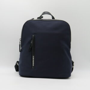 MANDARINA DUCK ZAINO PICCOLO DOPPIA ZIP LINEA HUNTER BLU ECLISSI