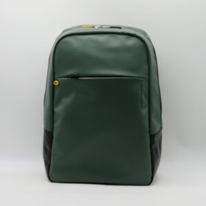 MANDARINA DUCK ZAINO GRANDE LINEA ECO COATED GOMMATO VERDE