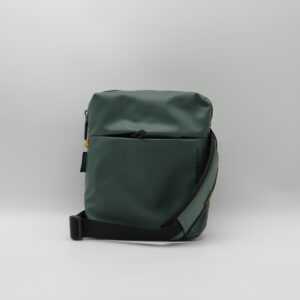 MANDARINA DUCK TRACOLLA MEDIA PIATTA LINEA ECO COATED GOMMATA VERDE