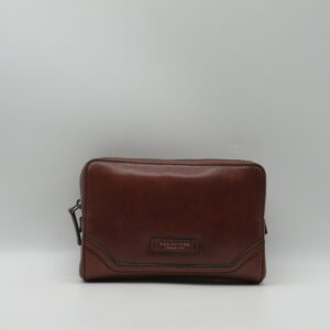 THE BRIDGE POCHETTE/POLSIERA PELLE CUOIO