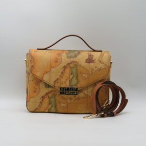 ALVIERO MARTINI 1'CLASSE CARTELLA MANO/TRACOLLA CON PATTA GEO CLASSIC