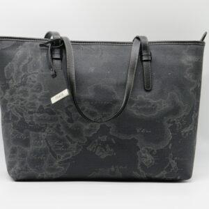 ALVIERO MARTINI 1'CLASSE SHOPPING GRANDE CON ZIP GEO BLACK