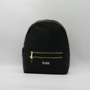 ALVIERO MARTINI 1'CLASSE ZAINO MEDIO DOPPIA ZIP NYLON NERO+GEO