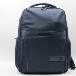 PIQUADRO ZAINO GRANDE PORTAPC 15,6" TESSUTO TECNICO BLU