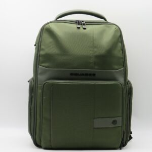 PIQUADRO ZAINO GRANDE PORTAPC 15,6" TESSUTO TECNICO VERDE