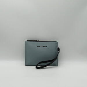 PIQUADRO POCHETTE/POLSIERA PICCOLA GOMMATO CELESTE