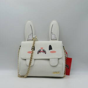 SPRAYGROUND TRACOLLA MEDIA CONIGLIO BIANCO