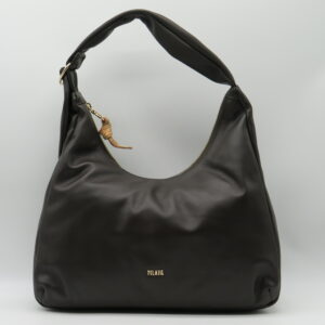 ALVIERO MARTINI 1'CLASSE SOTTOBRACCIO HOBOBAG PELLE LISCIA CIOCCOLATO