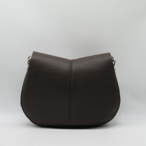 GIANNI CHIARINI HELENA GRANDE PELLE MARTELLATA MARRONE ESPRESSO