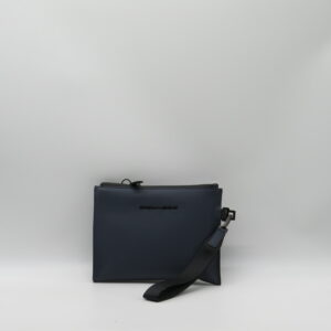 PIQUADRO POCHETTE PICCOLA GOMMATO BLU