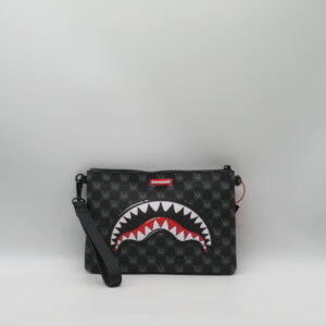 SPRAYGROUND POLSIERA CON TRACOLLA DAMIER GRIGIO SMILE