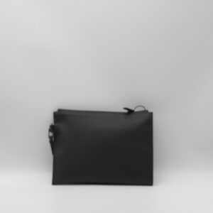 PIQUADRO POCHETTE/POLSIERA MEDIA GOMMATA NERO