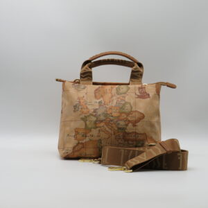 ALVIERO MARTINI 1 CLASSE BORSA PICCOLA A MANO CON TRACOLLA GEO GOMMATO